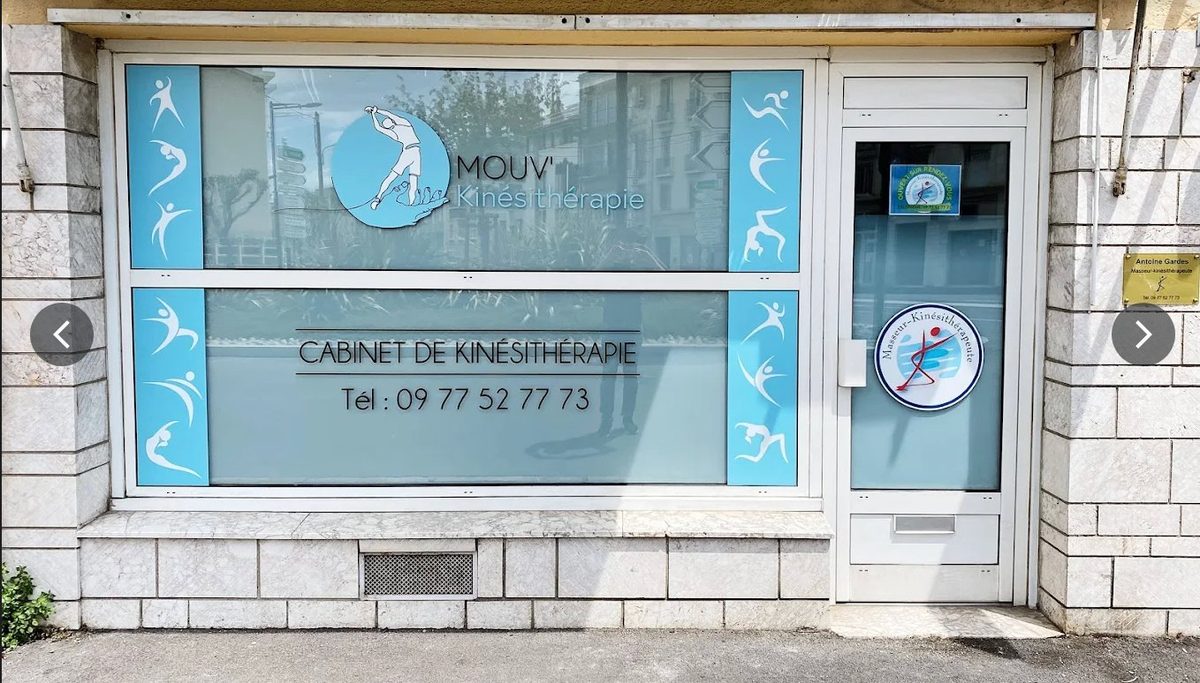 Mouv' Kiné Perpignan — façade du cabinet